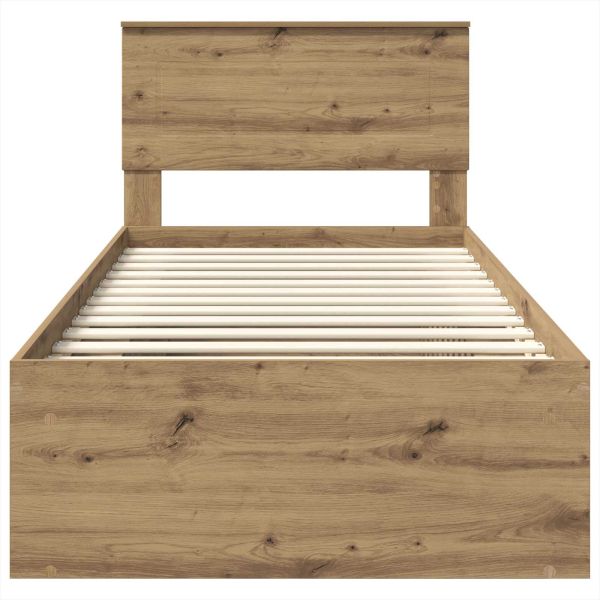 Рамка за легло Дъб Артизан 100 x 200 cm Инженерно дърво