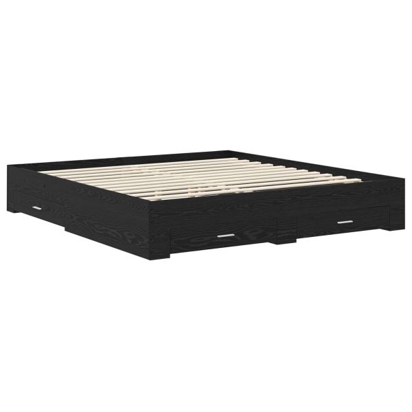 Рамка за легло с чекмедже с таблото Инженерно дърво