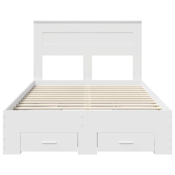 Рамка за легло с чекмедже с таблото Инженерно дърво