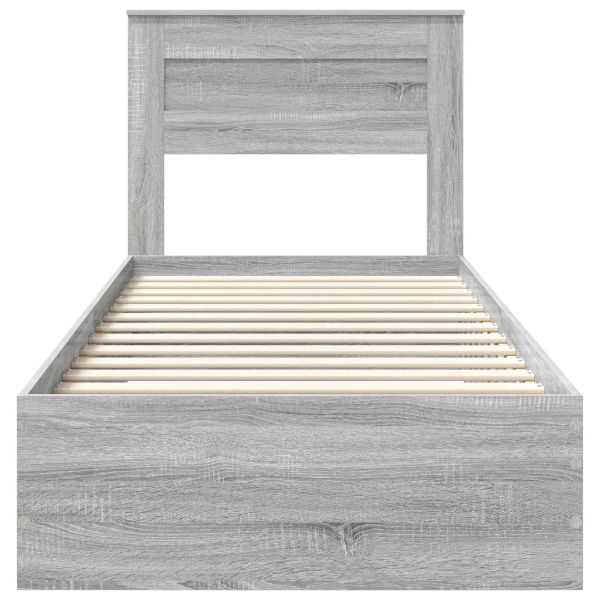 Рамка за легло с чекмедже с таблото Инженерно дърво