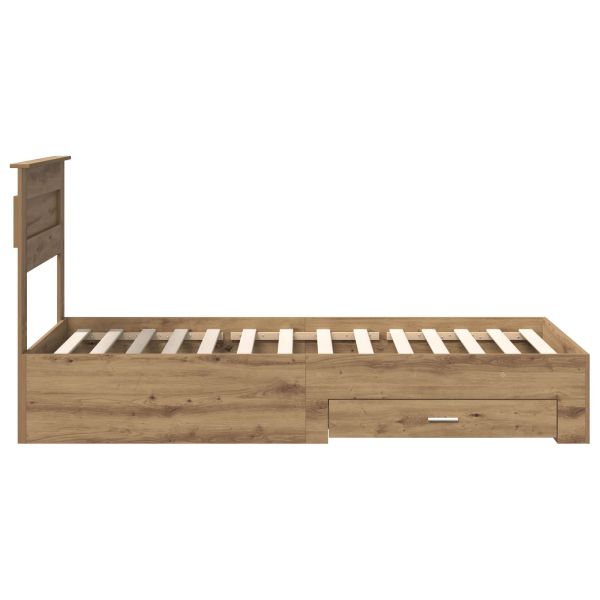 Рамка за легло с чекмедже с таблото Инженерно дърво