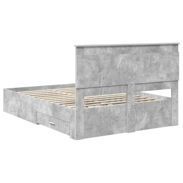 Рамка за легло с чекмедже с таблото Инженерно дърво