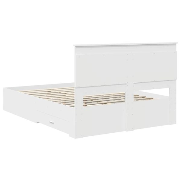 Рамка за легло с чекмедже с таблото Инженерно дърво