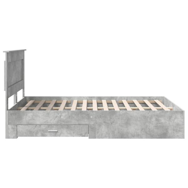 Рамка за легло с чекмедже с таблото Инженерно дърво