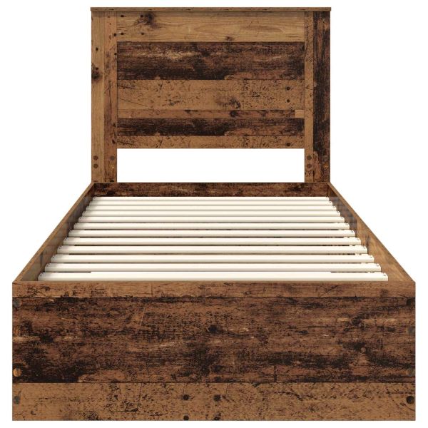 Рамка за легло с чекмедже с таблото Инженерно дърво