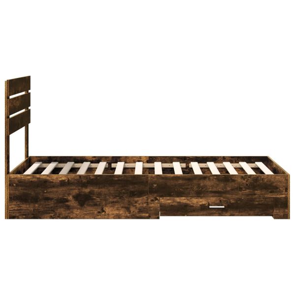 Рамка за легло с чекмедже с таблото Инженерно дърво