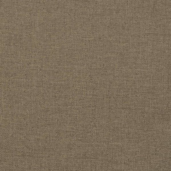 Възглавници за стол 4 бр меланж таупе 120x50x7 см плат