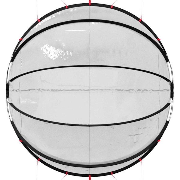 Купол за басейн Прозрачен 405 x 405 x 192 см ПВЦ