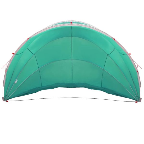 Купол за басейн Зелен 546 x 516 x 250 см