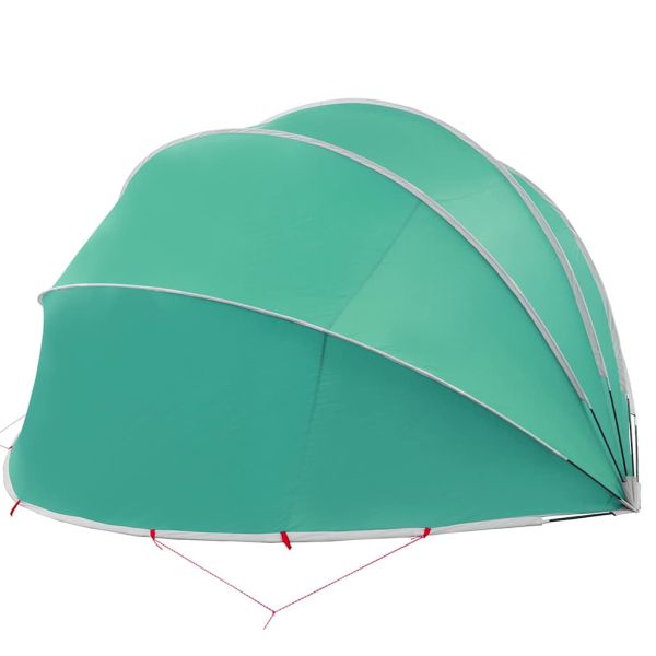 Купол за басейн Зелен 546 x 516 x 250 см