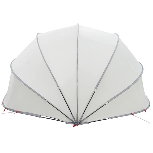 Купол за басейн Сив и оранжев 546 x 516 x 250 см