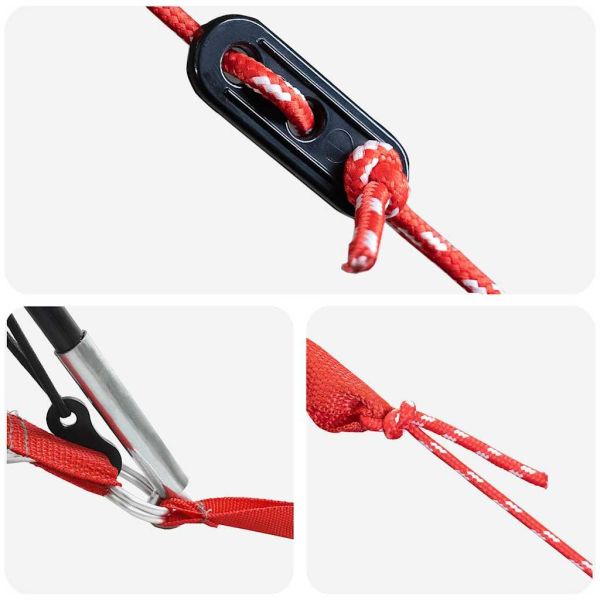 Тунелна палатка с покрив Синьо и сиво 740 x 370 x 220 см