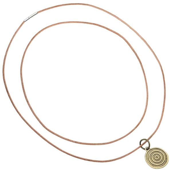 Кожена връв Кафяво Ø1,5 мм x 5 м Кожа