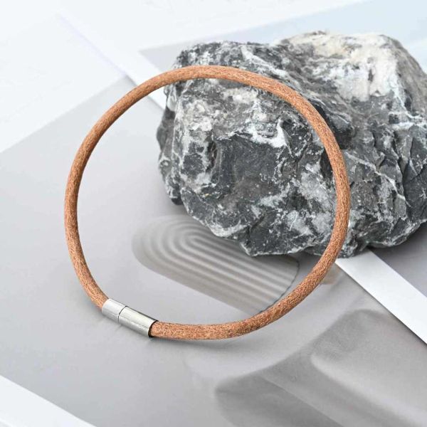 Кожена връв Кафяво Ø5 мм x 5 м Кожа