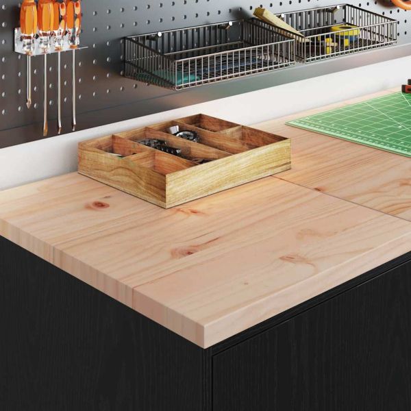 Гаражен шкаф за съхранение, черен, 40x51x85 см, бор масив