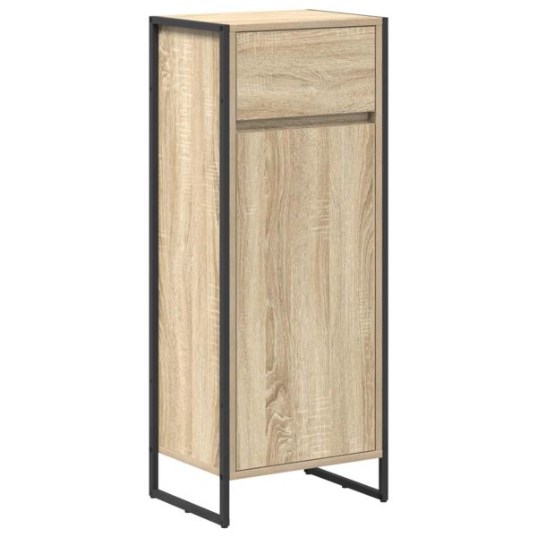 Комплект мебели за баня с чекмедже Сонома дъб Инженерно дърво