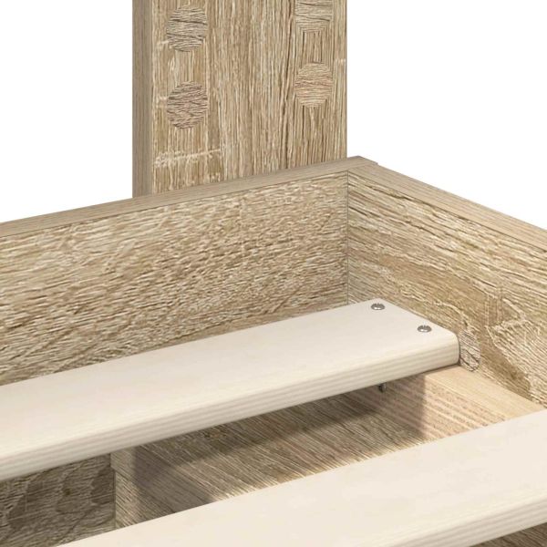 Рамка за легло Сонома 180 x 200 cm Солидно борово дърво