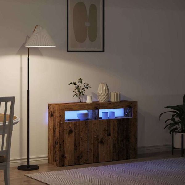 Служебен шкаф Старо дърво 116 x 30 x 75 см Инженерно дърво