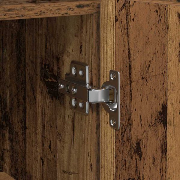 Служебен шкаф Старо дърво 116 x 30 x 75 см Инженерно дърво