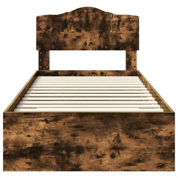 Рамка за легло с таблото Димян дъб 100 x 200 cm Инженерно дърво