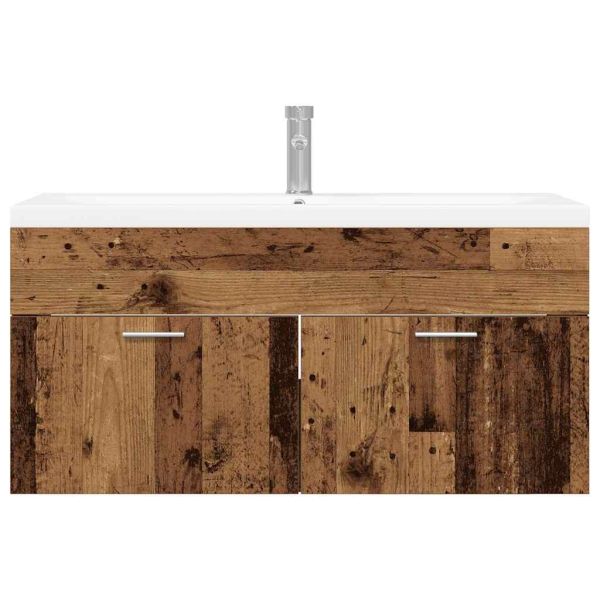 Шкаф за баня Старо дърво 100 x 38,5 x 46 cm Инженерно дърво