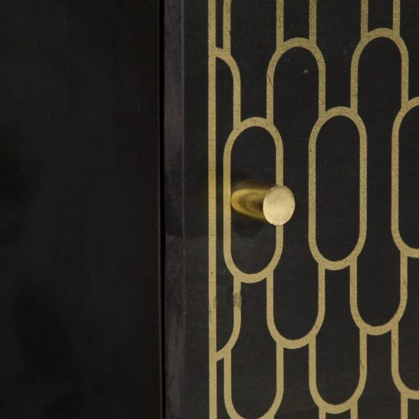 Висок шкаф, 40x33x110 см, мангово дърво масив