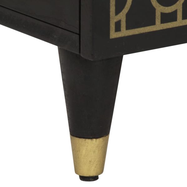 Висок шкаф, 40x33x110 см, мангово дърво масив