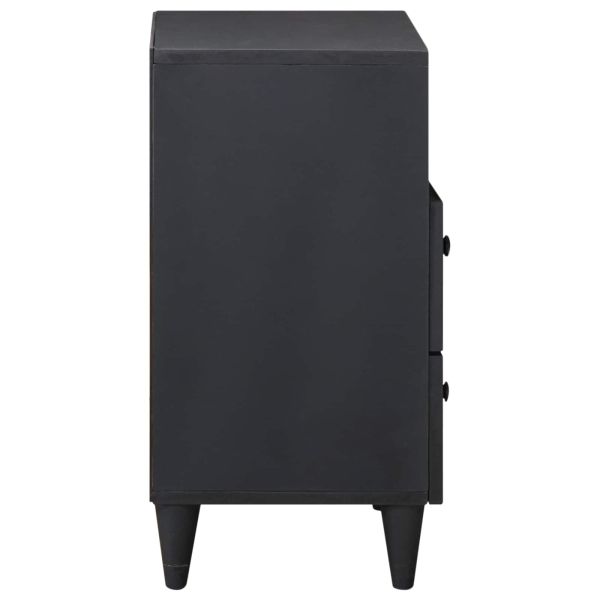 Нощно шкафче Многоцветен 50 x 33 x 60 см Солидно мангово дърво