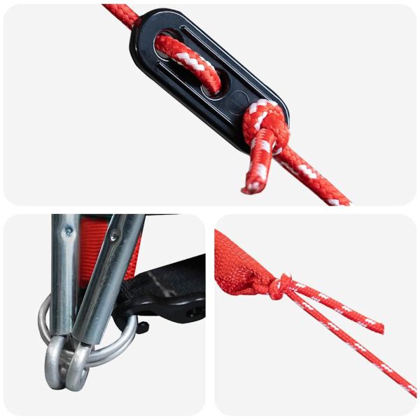 Тунелна палатка с покрив Сив и оранжев 328 x 228 x 115 см