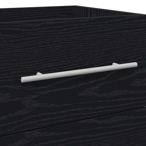 Шкаф за мивка в баня с чекмедже Черния дъб 41 x 38,5 x 48 cm