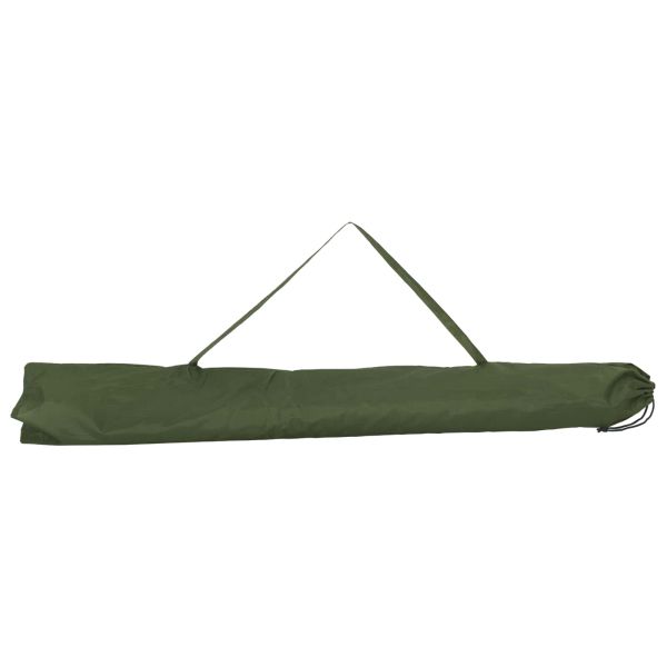 Рибарски чадър Жълт армейски 220 x 193 см Оксфорд полиестер