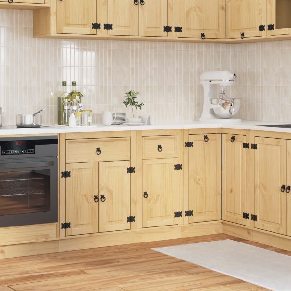 За шкафове с рафт Меден 40 x 46 x 81,5 см Солидно борово дърво