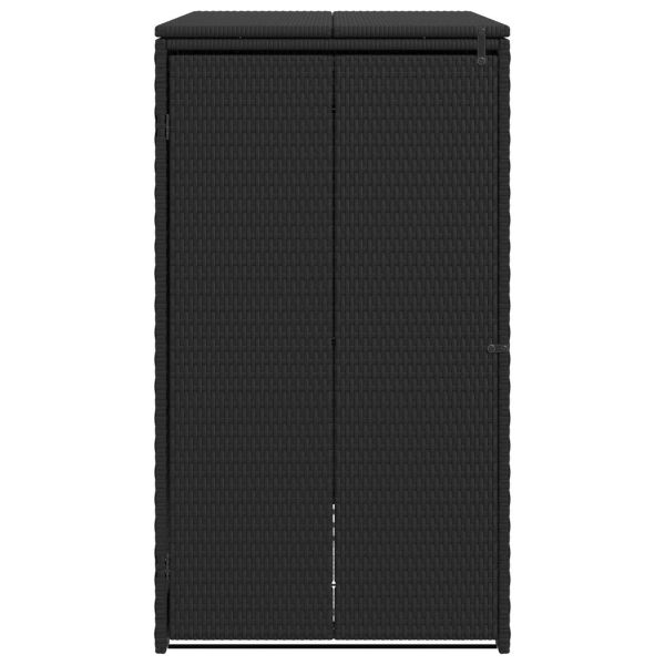 Кутия за боклук Черно 65 x 80 x 115 см Полиетилен