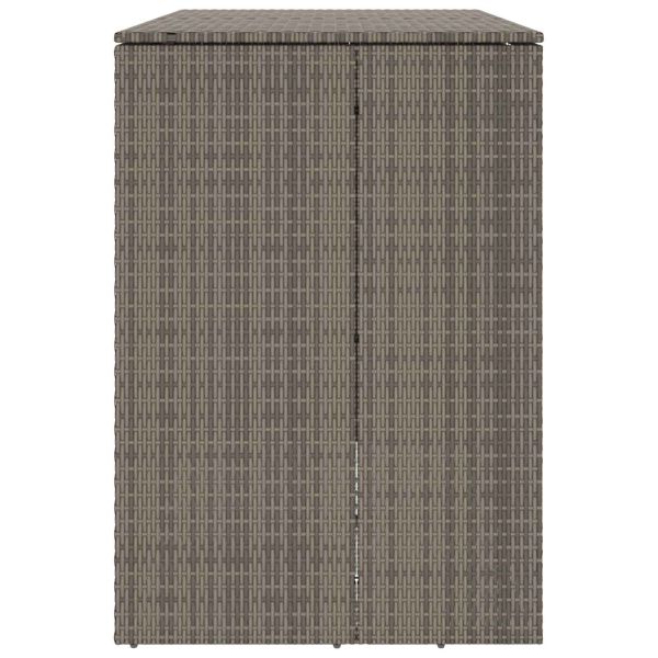 Кутия за боклук 2 pcs Сив 65 x 80 x 115 см Полиетилен