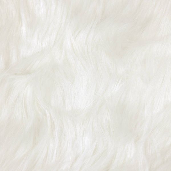 Изкуствен овчи килим Tafalla Бяло 60 x 90 cm Полиестер