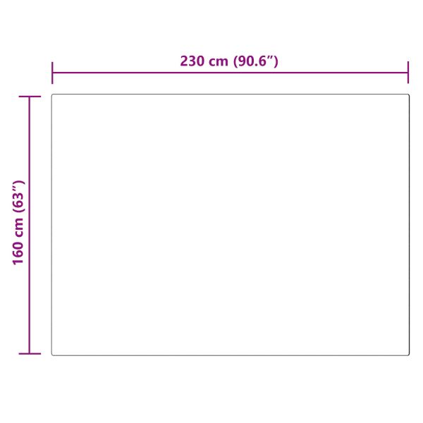 Изкуствен овчи килим Tafalla Бежово 160 x 230 cm Полиестер