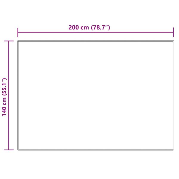 Изкуствен овчи килим Tafalla Крем 140 x 200 cm Полиестер