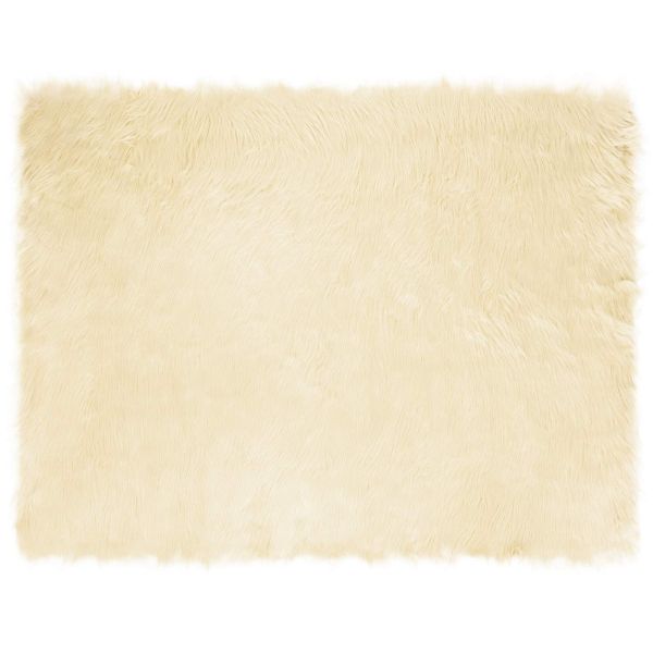Изкуствен овчи килим Tafalla Крем 240 x 340 см Полиестер