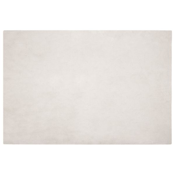 Килим с изкуствена заешка козина Olite Бежово 120 x 170 cm