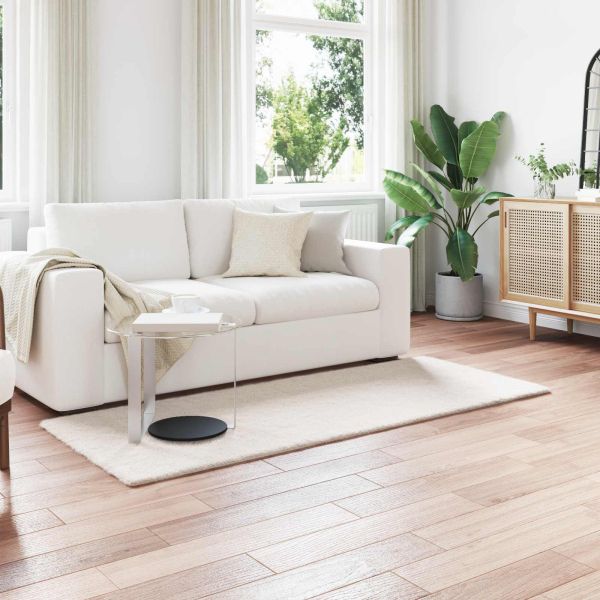 Килим с изкуствена заешка козина Olite Крем 80 x 200 cm