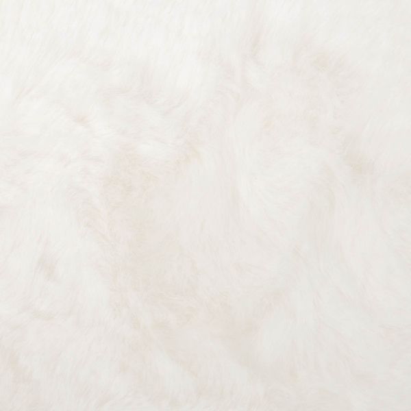 Килим с изкуствена заешка козина Olite Крем 120 x 170 cm