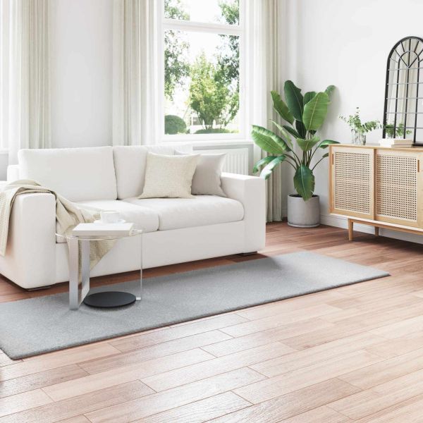 Килим с изкуствена заешка козина Olite Сив 80 x 250 cm