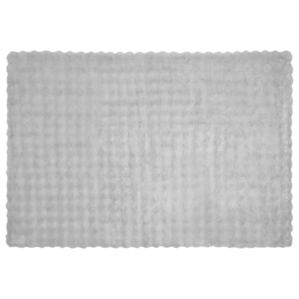 Пухено одеяло от зайче 4 pcs Сив 150 x 220 cm Полиестер