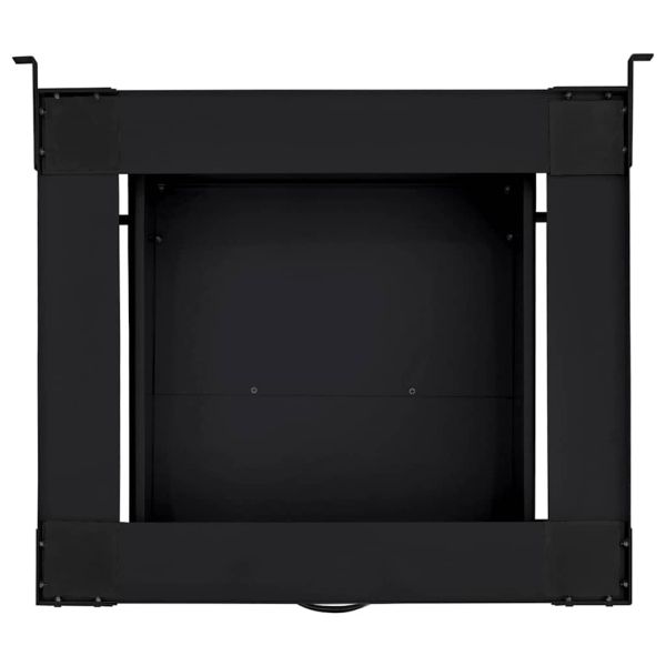 Педестал за пералня Черно 64 x 55 x 32.5 см Стомана