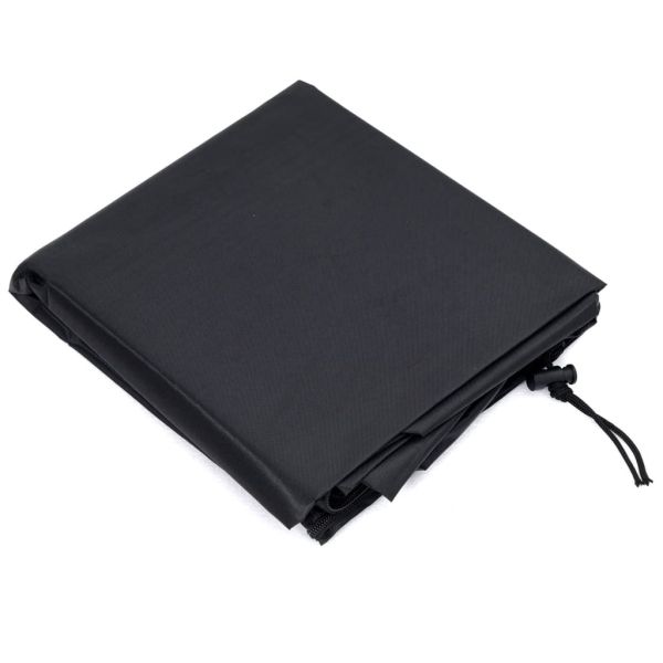 Покривало за градински чадър черно 240x57/57 см 420D Оксфорд