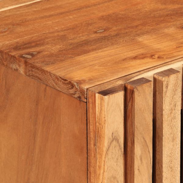 Бюфети, 3 бр, 60x34x75 см, акациево дърво масив