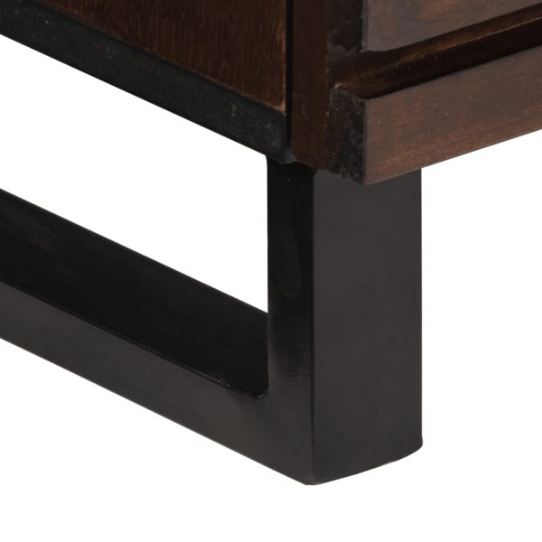 Бюфети, 2 бр, 60x34x75 см, мангово дърво масив