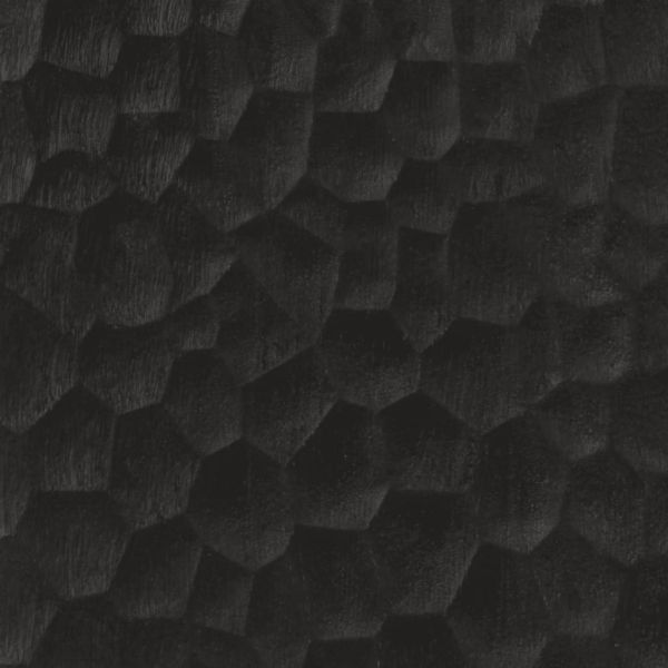 Висок шкаф, черен, 40x33x110 см, мангово дърво масив