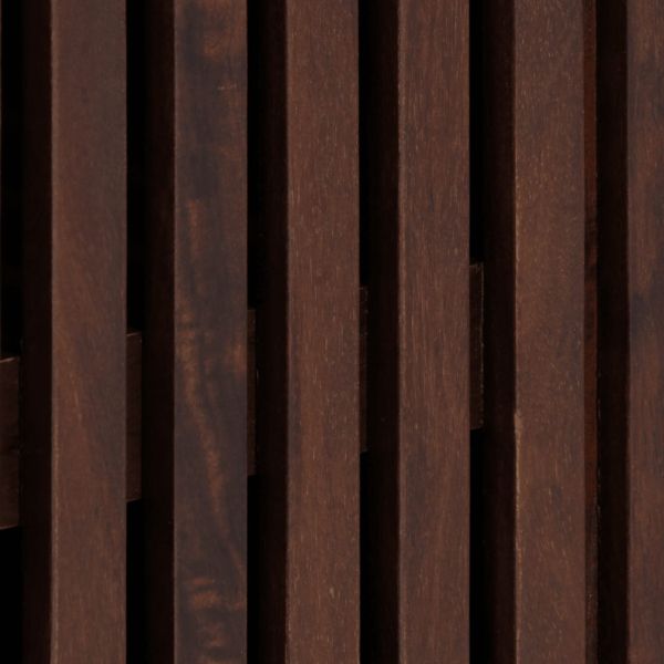 Бюфет, кафяв, 90x34x75 см, мангово дърво масив