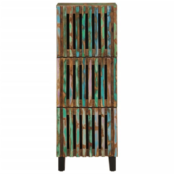 Висок шкаф, 40x34x110 см, акациево дърво масив